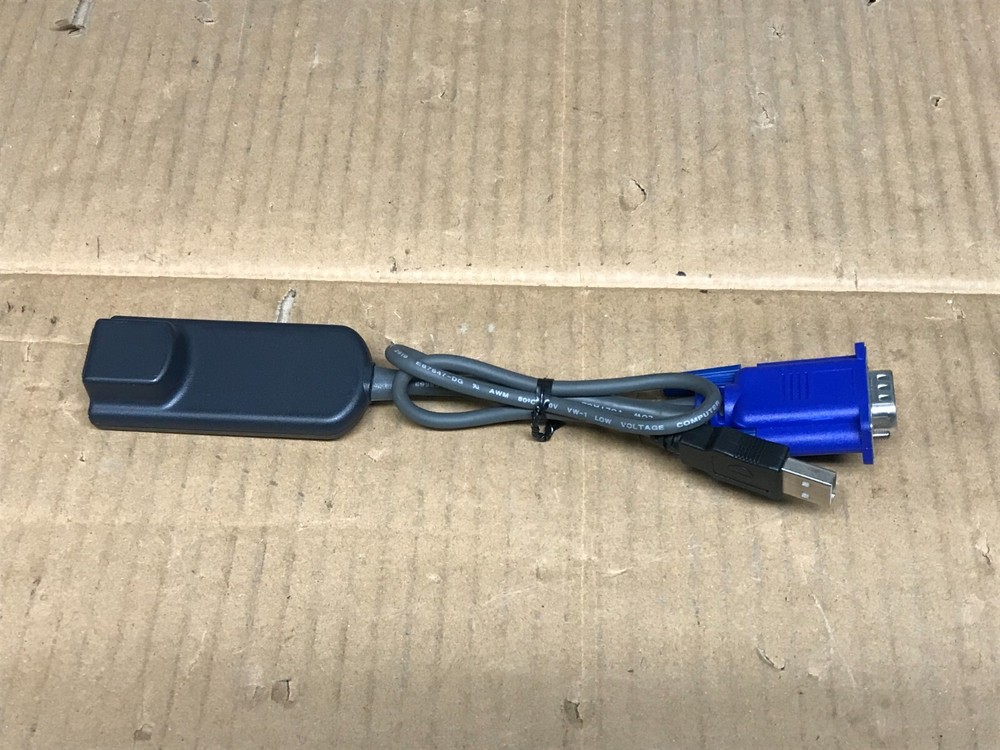 Avocent AVRIQ-USB USB KVM Server Cable Adapter Module 520-291-506