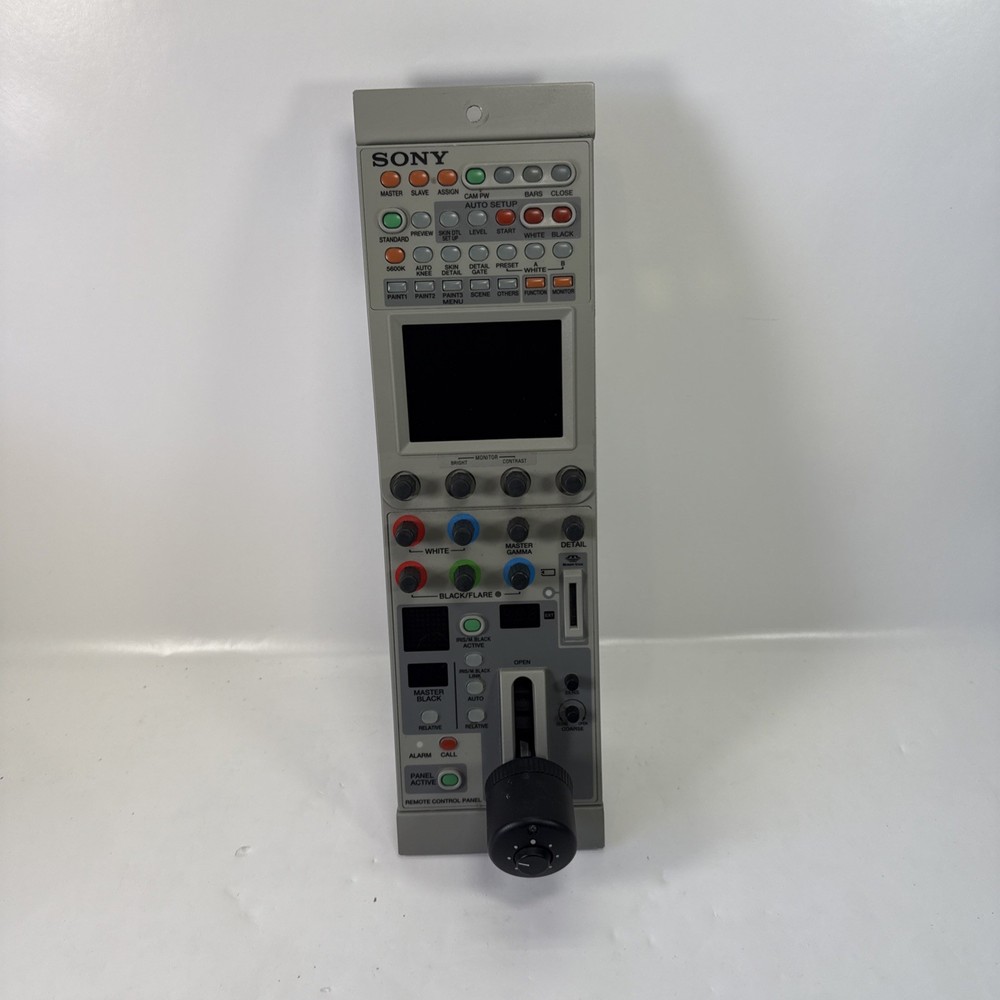 Sony RCP-D50 Remote Control Panel Camcorder Television TV Broadcast