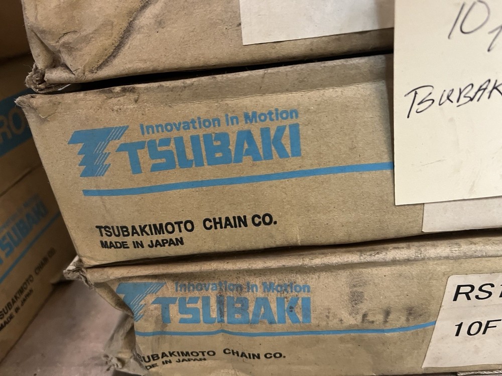 TSUBAKI,RS140-FX-CP,ROLLER CHAIN 10FT COTTER