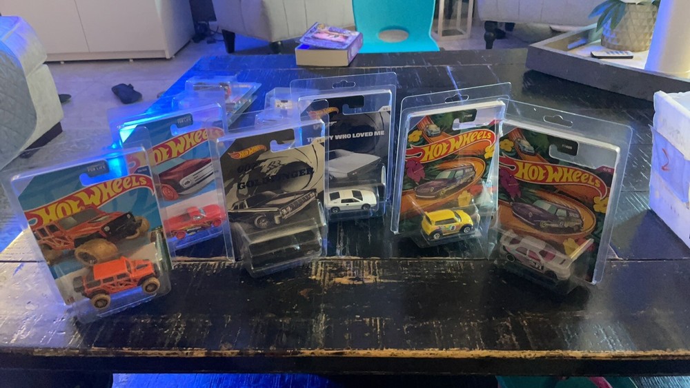 100 Qty  Blister Protector Case Mainline for Hot Wheels Matchbox Basic