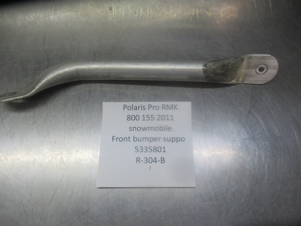 2011 Polaris pro RMK 800 155 front bumper support