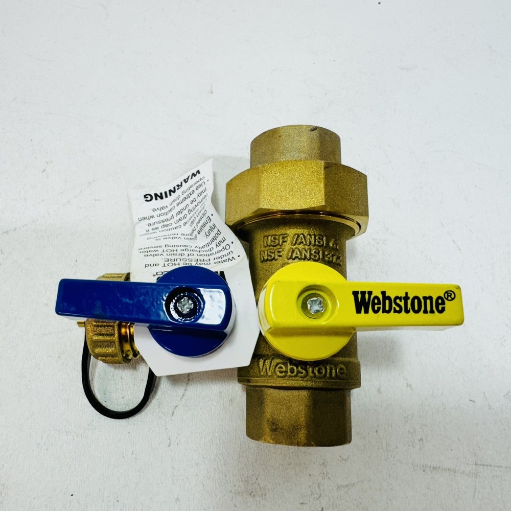 Webstone Nibco Tankless Heater Valve NSF ANSI 61 | 372 | 3/4 LF | 250CWP |