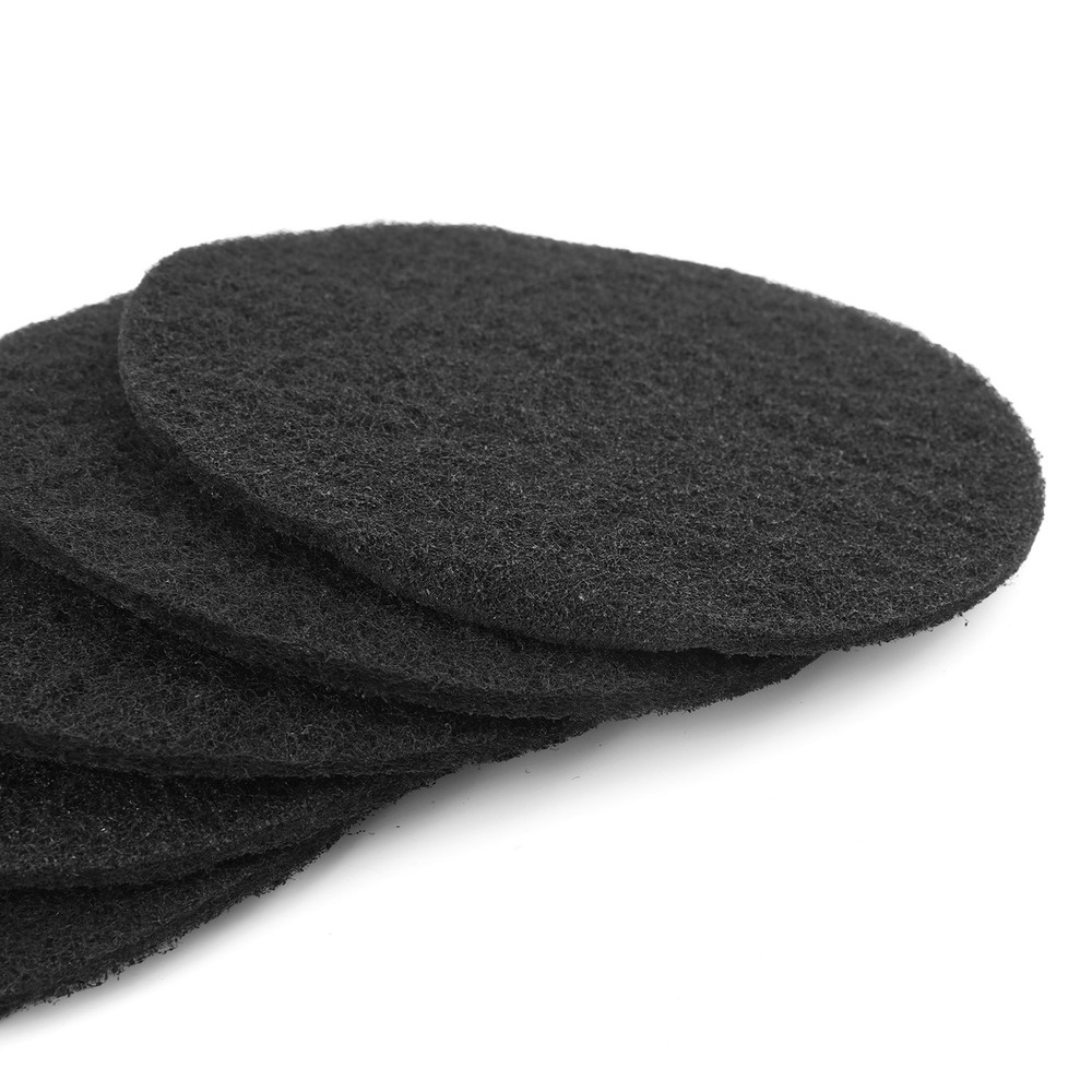 6.7" Round Charcoal Filter Extra Thick 0.4" For Kitchen Compost Bin Replace