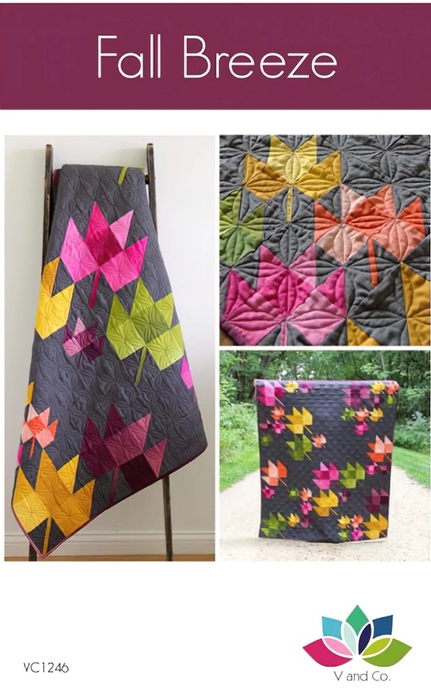 Fall Breeze Quilt Pattern by V and Co