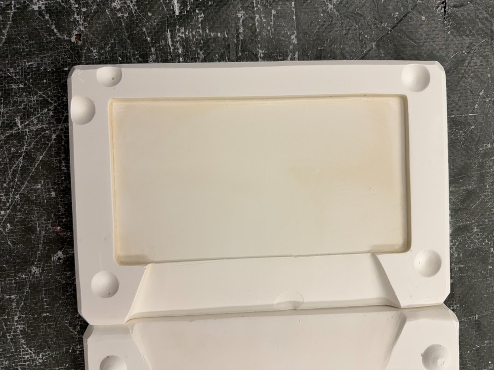 VINTAGE BOOTHE CERAMIC MOLD #1140 SMALL SOLID BLANK