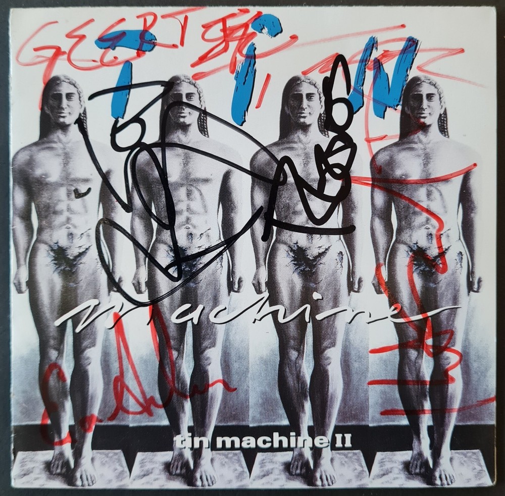 David Bowie & Tin Machine Signed 'Tin Machine II' (1991) CD