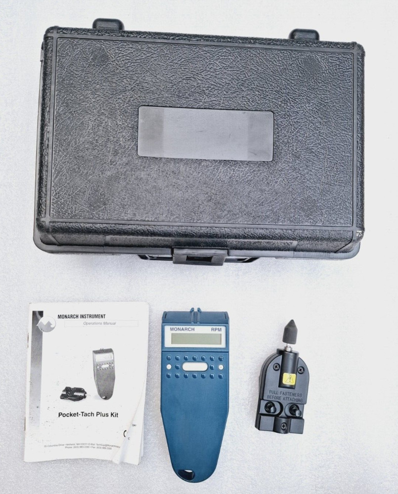 MONARCH HAND-HOLD POCKET TECH PLUS RPM METER FOR MONARCH MAKE