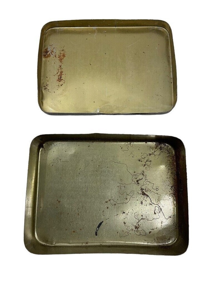 WW2 British Boiled Sweets 5 OZ Tin Packed 6/44 Empty