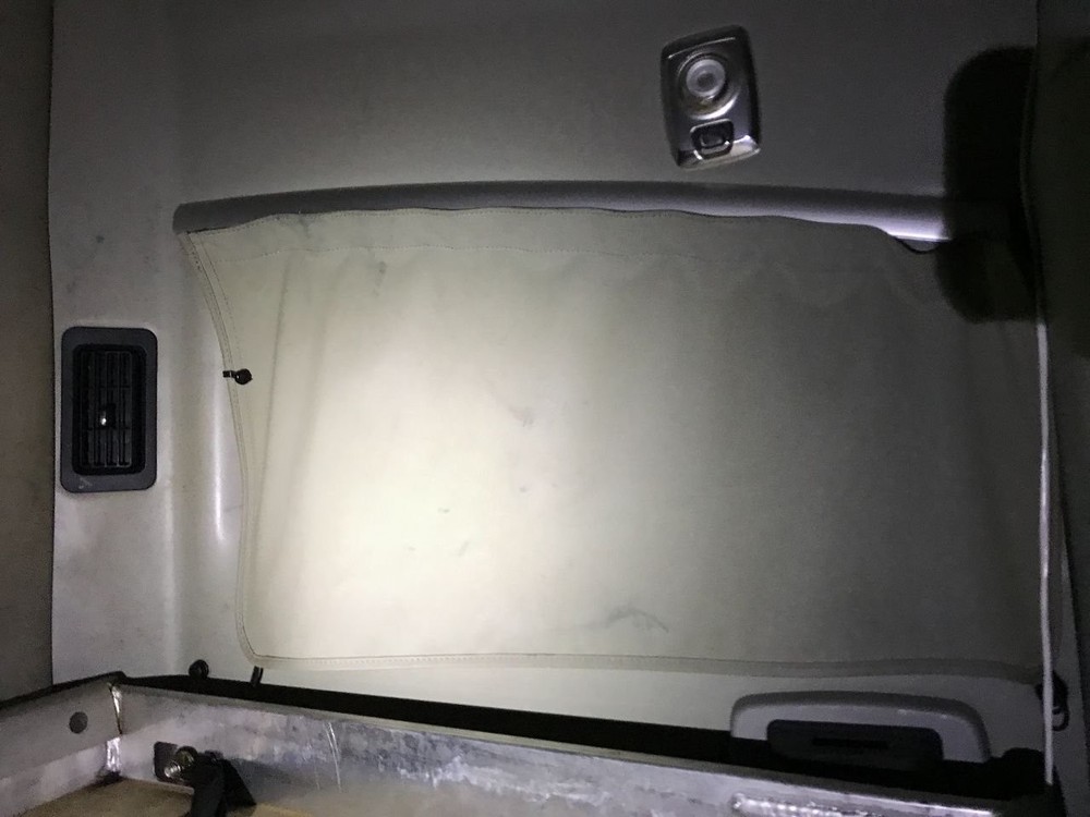 Kenworth T680 GREY SLEEPER WINDOW Interior Curtain - Used