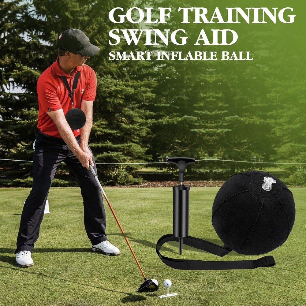Golf Training Ball Smart Ball Golf Training Aid Inflatable Swing Training Bal...