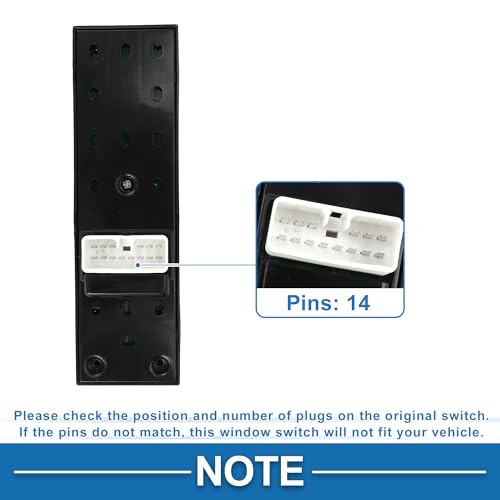 Car Power Window Switch Front Left Driver Side Window Control Switch for Kia