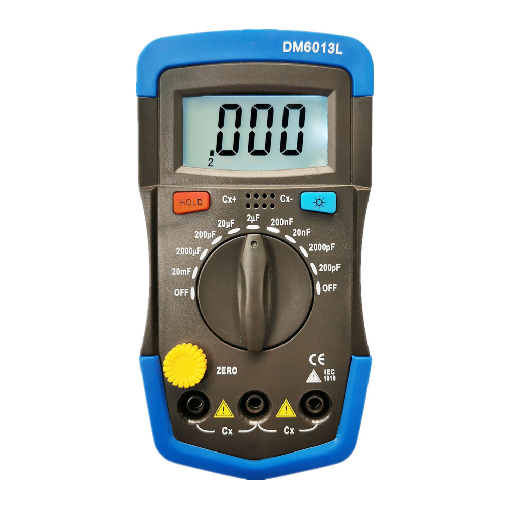 DM6013L Digital Capacitance Meter Capacitor 0-20mF Electronic Capacitance Tester