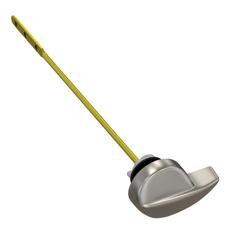 Toilet Handle Brushed Nickel Side Mount