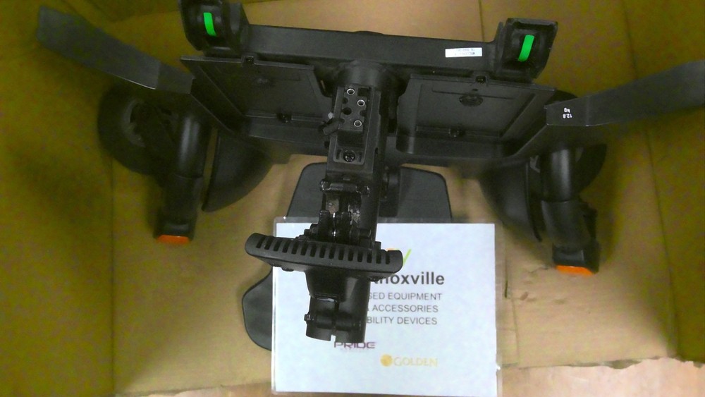 Pride Go Chair front half assembly