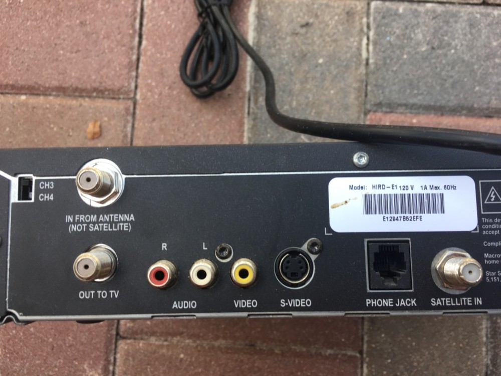 Hughes Network Systems Silver Edition Direct TV Plus Digital Satellite Receiver