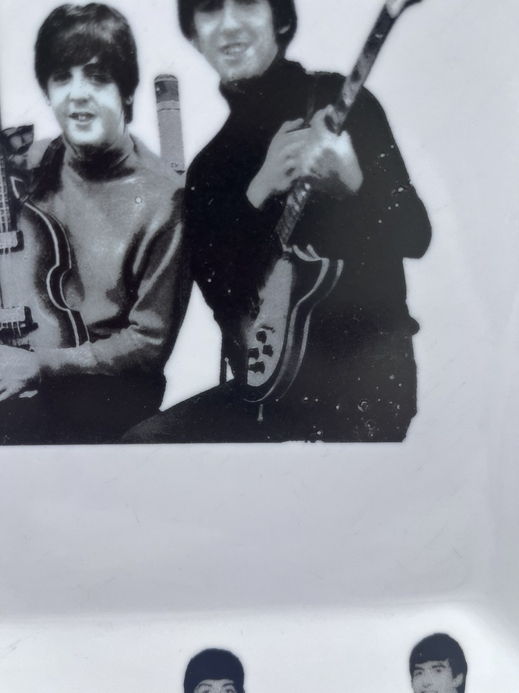 Vintage - The Beatles Square Plate