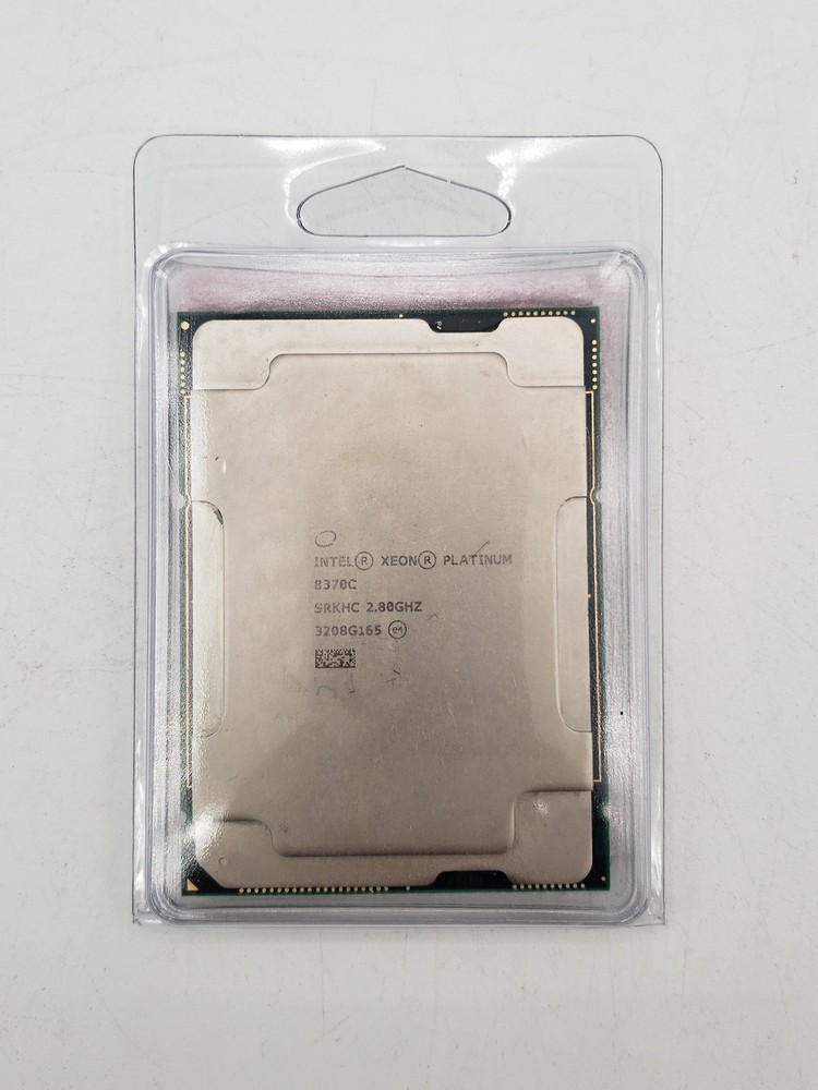 Intel Xeon Platinum 8370C 2.80G 32-Core 64-Thread Server CPU