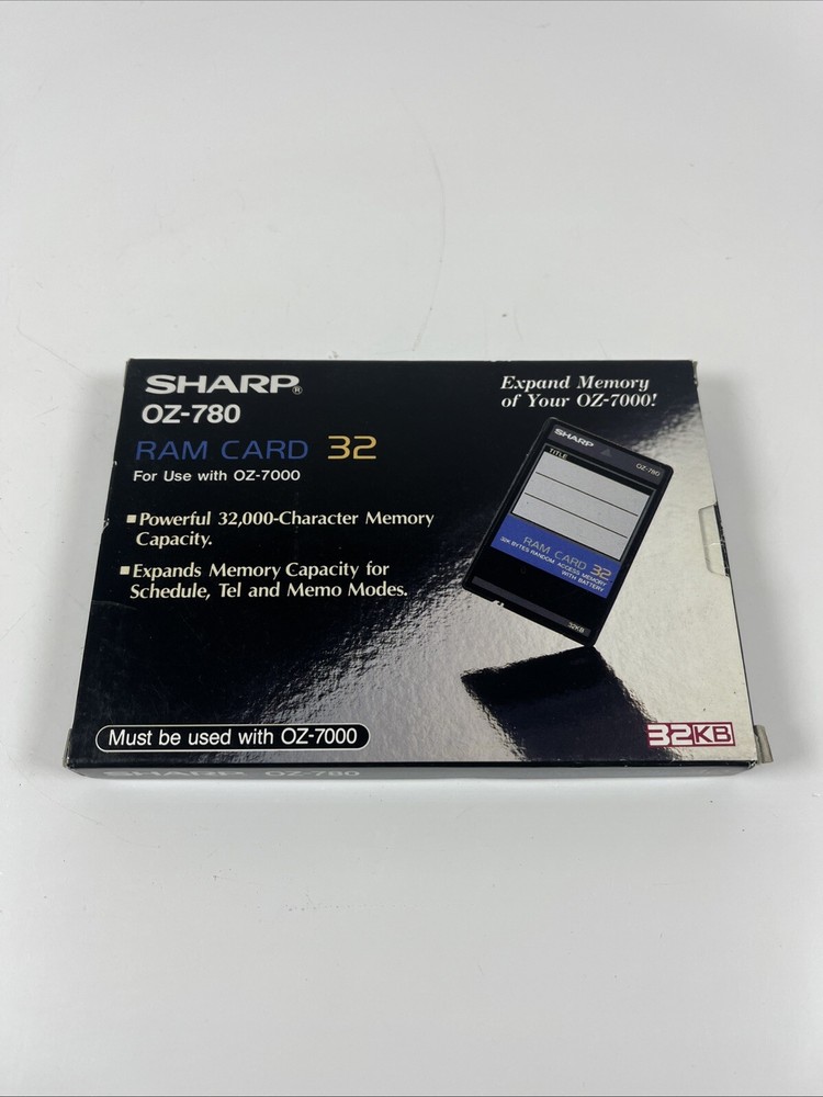 Sharp OZ-780 Ram Card 32KB