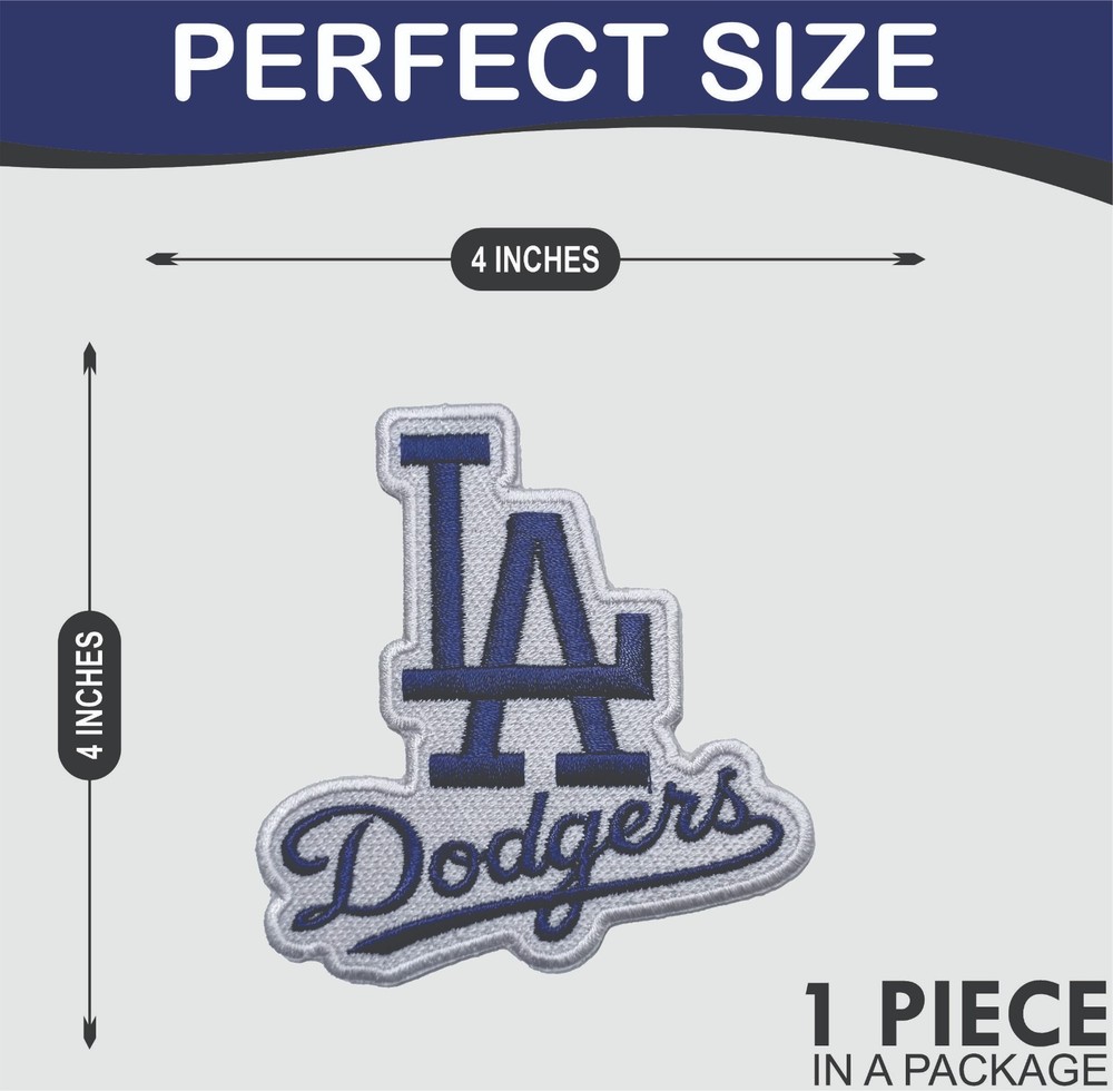 Los Angeles Dodgers Iron On Patch - Sew Patch - Embroidered Patch