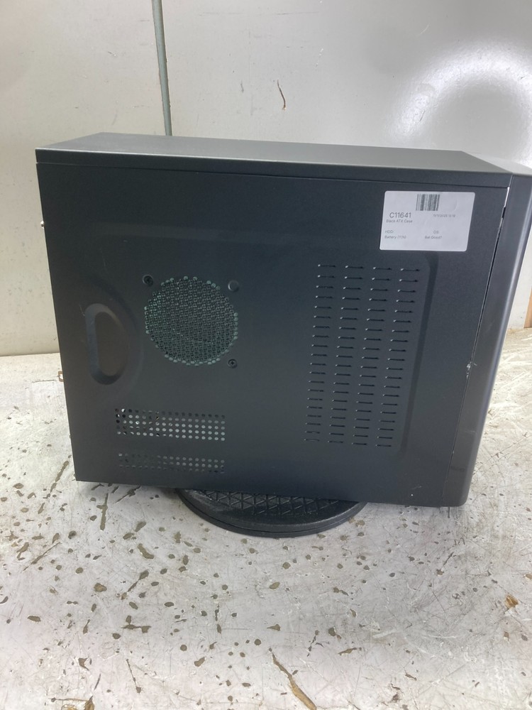 Retro Black mATX Sleeper Case