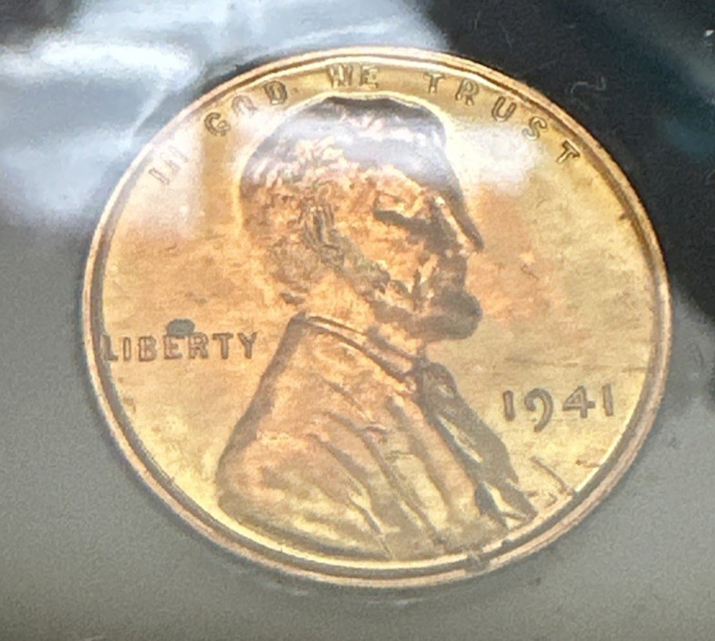 1941 U.S. Proof Set - Black Hard Plastic Holder