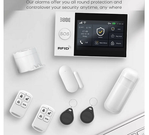 Camper Van Remote Alarm Security System Wireless Mobile Call/SMS Real Time Alert