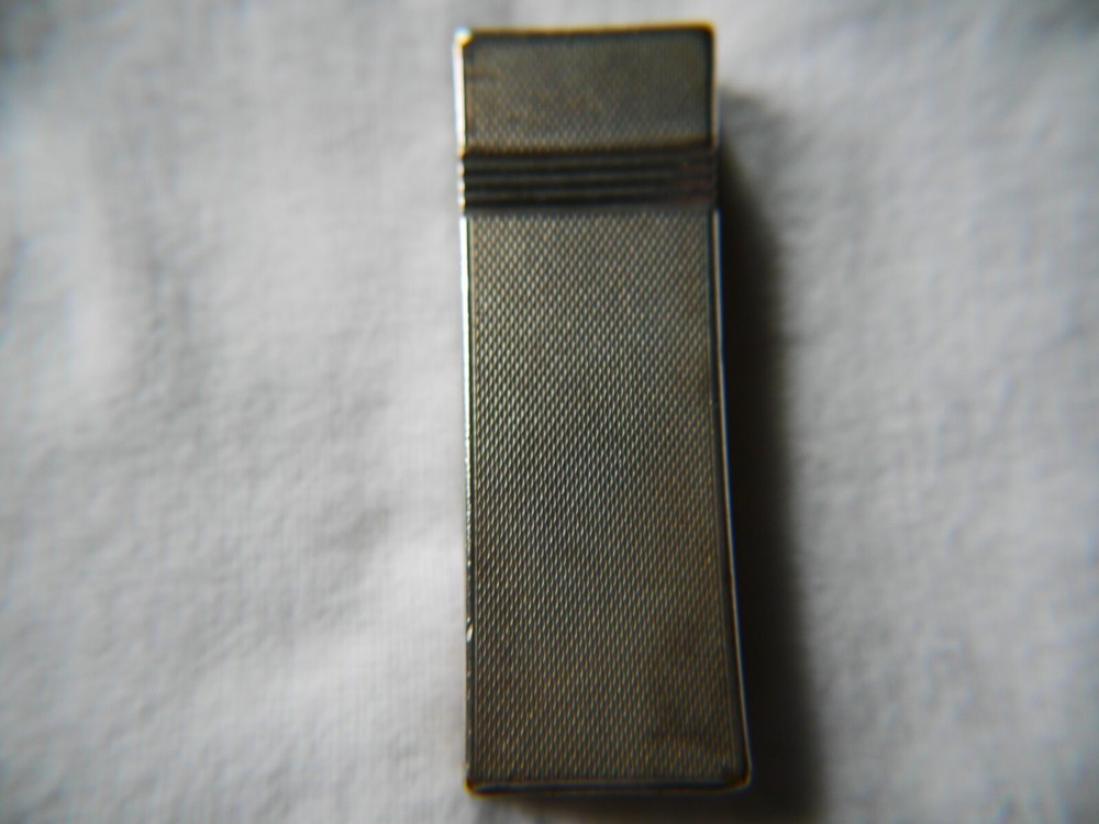 Beautiful CARTIER Plaque Or White Gold Cigarette Lighter
