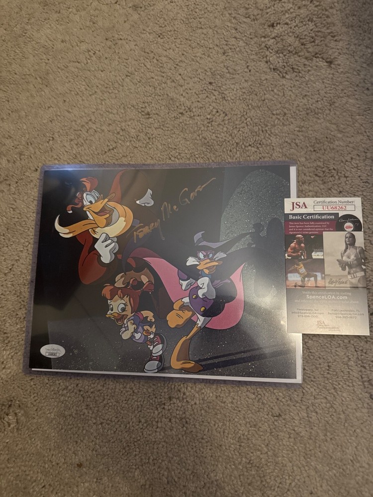 Terry McGovern autograph Ducktales