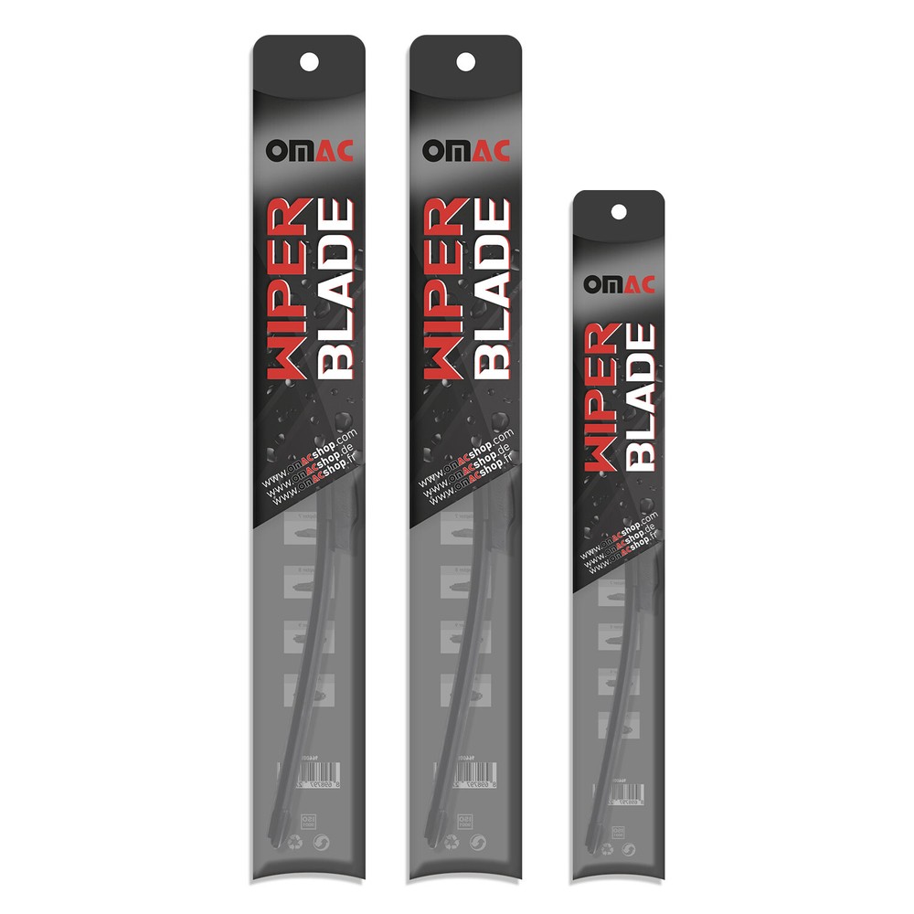 Front + Rear Wiper Blades Set fits GMC Yukon Windshield Windscreen Durable