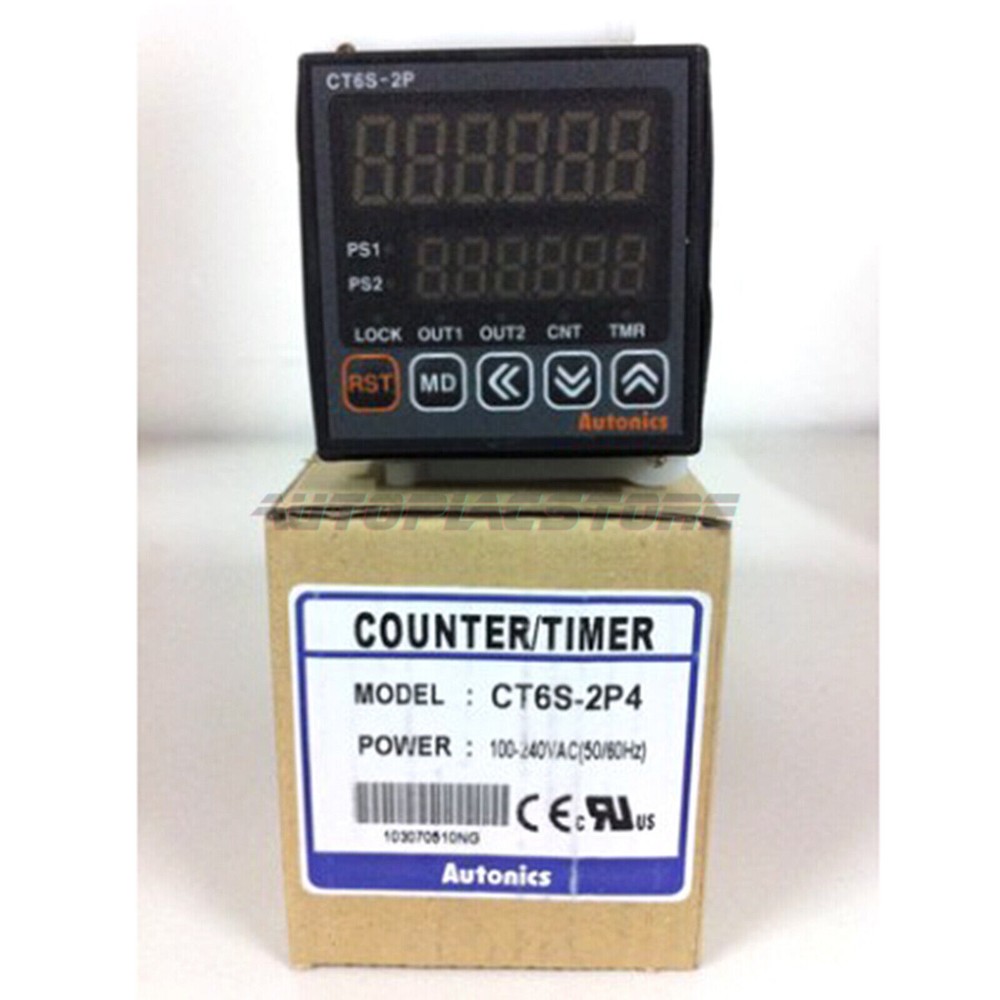 Autonics CT6S-2P4T Counters Standard Type New 1PCS 1PCS
