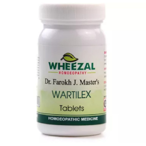 Wheezal homoeopathy Wartilex Tablets (75tab)