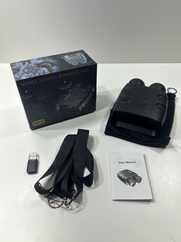 NIGHT VISION MID SIZE BINOCULARS IN BOX (P13017525)