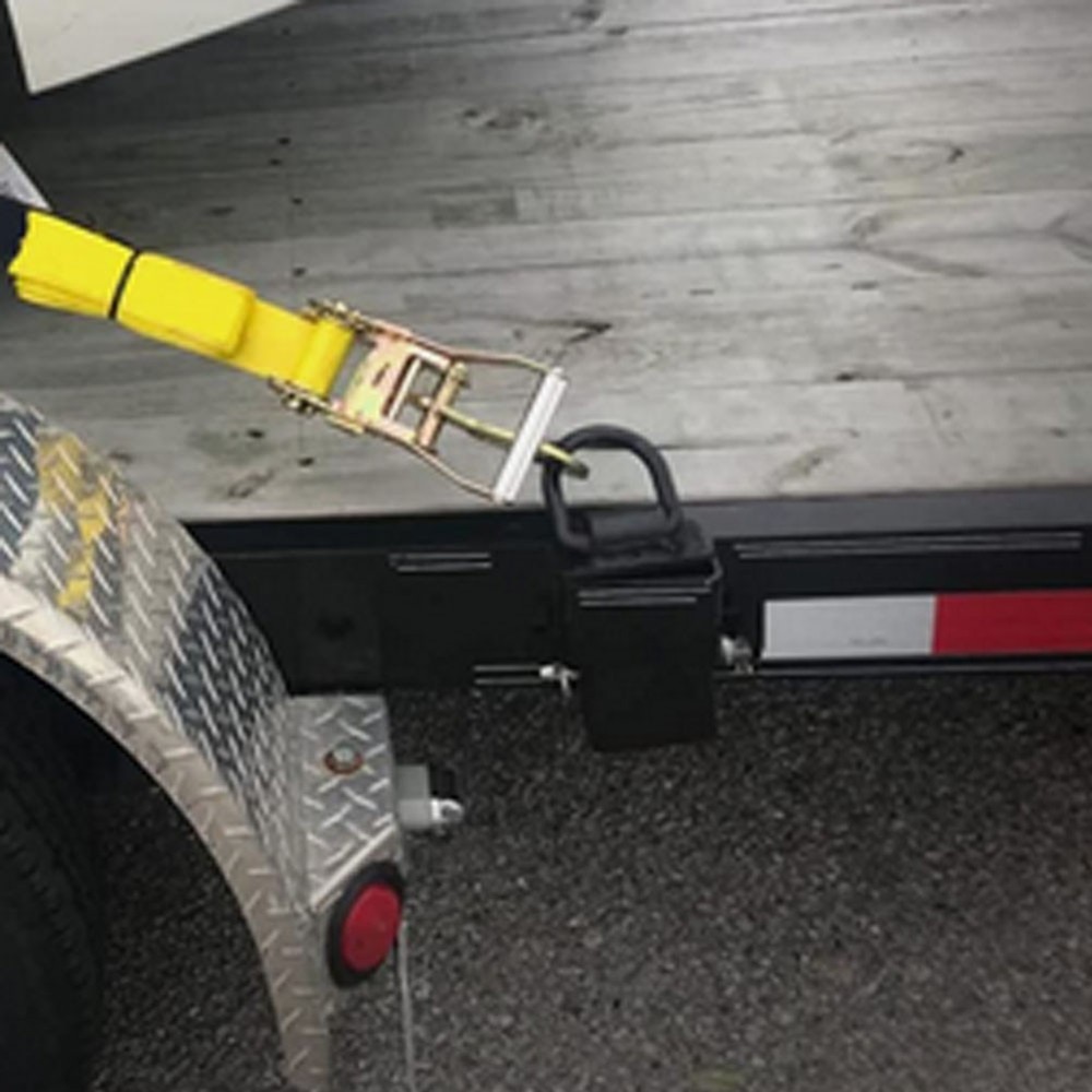 6Pcs 16200Lbs Heavy Duty Removable D Ring Stake Pocket Tie down for Utility Trai