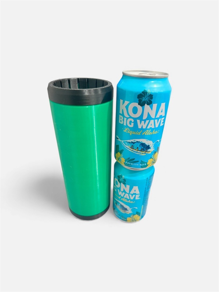 3D printed BEERZOOKA DOUBLE BEER KOOZIE