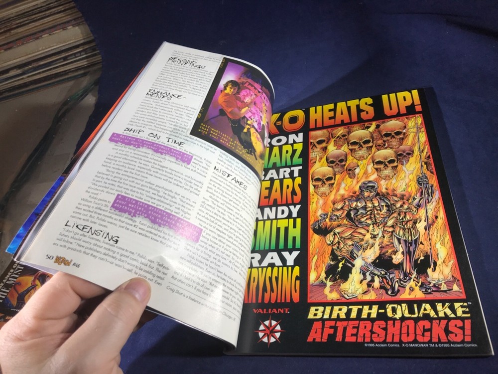 K1-59 WIZARD COMIC BOOK - GUIDE TO COMICS INDUSTRY - PLUS BONUS ITEMS - JUNE 95