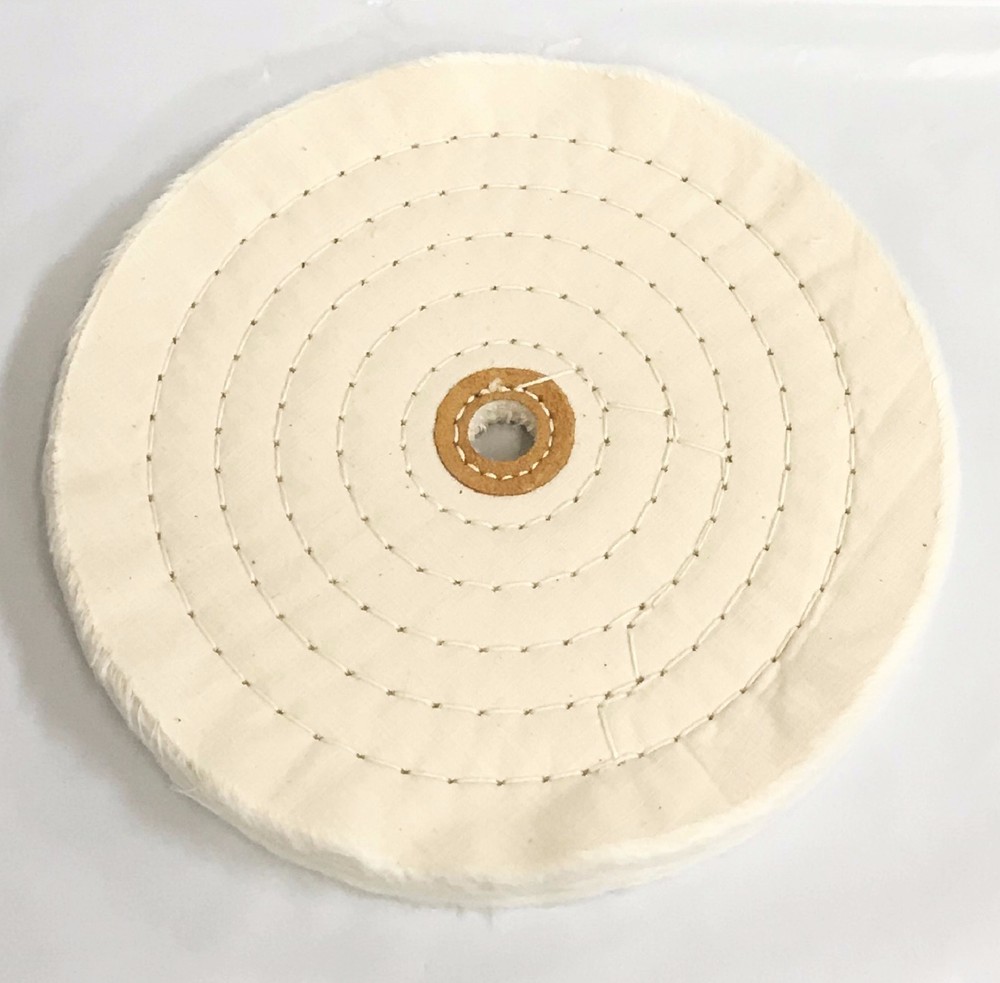 6" Buffing Soft Polishing Wheel 1/2" Arbor Buffer Polish Fit Most Bench Grinders