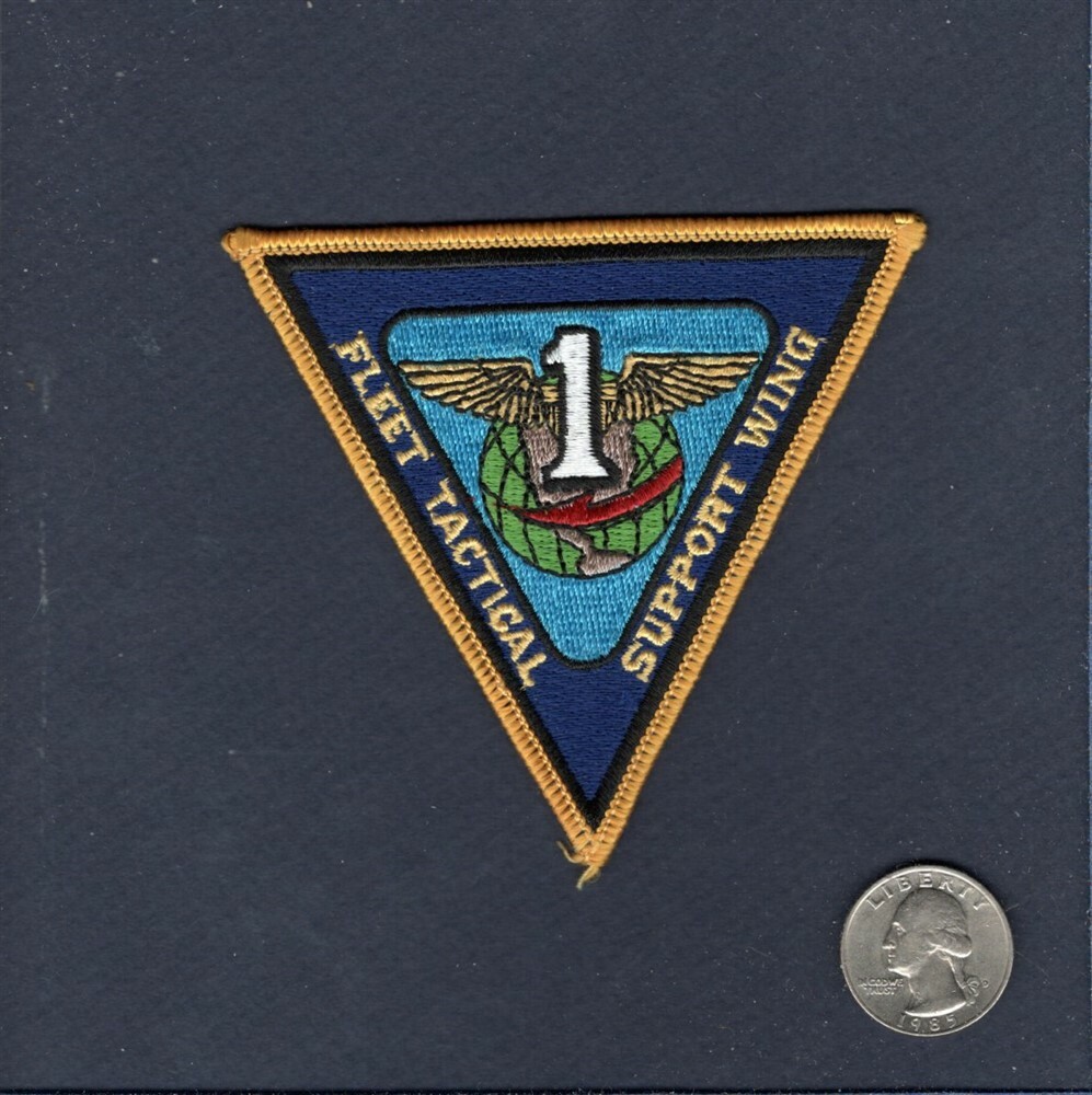VR-1 FTSW FLEET TACTICAL SUPPORT WING 1  US NAVY Logistic Squadron Patch