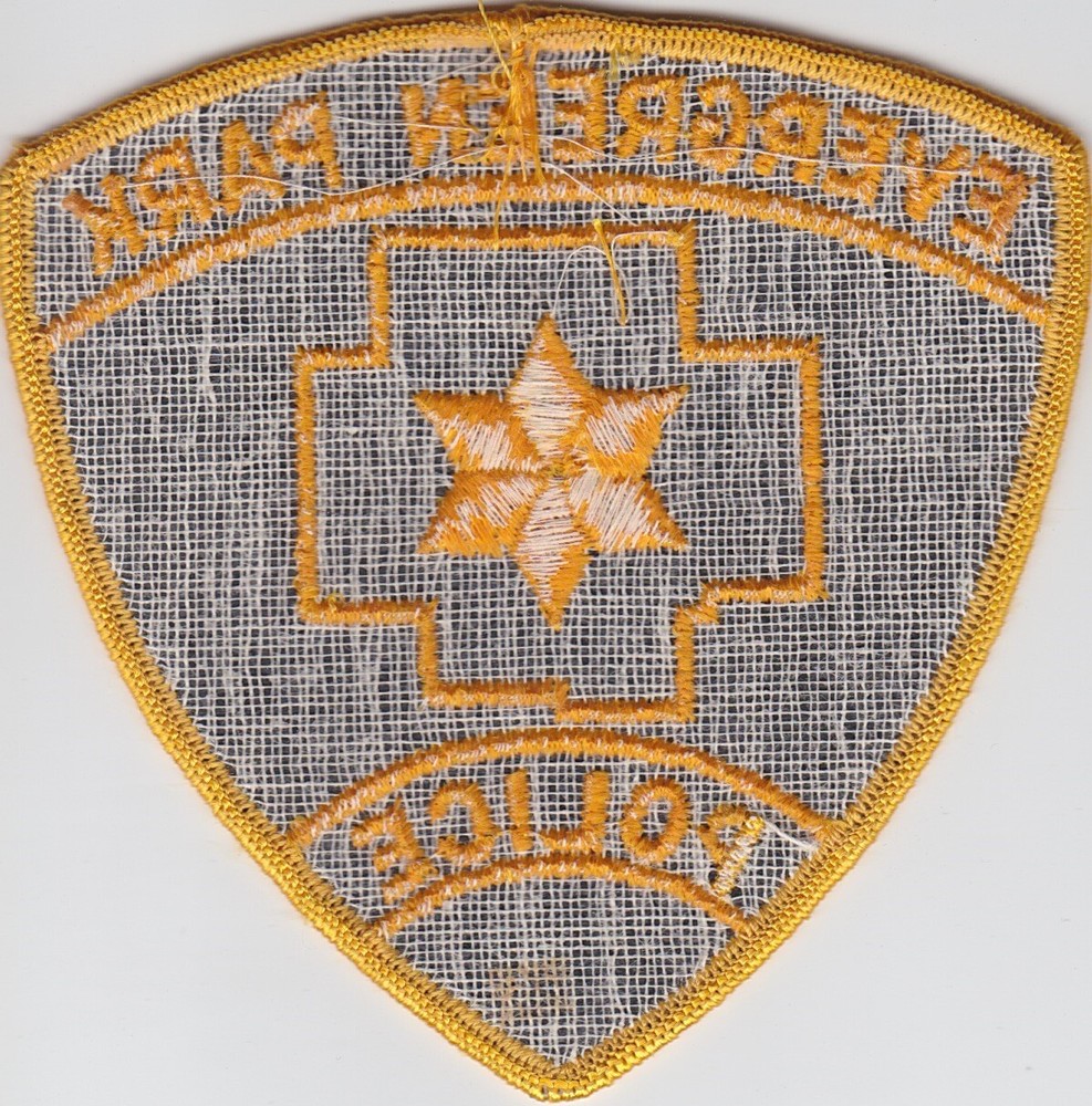 EVERGREEN PARK ILLINOIS POLICE PATCH