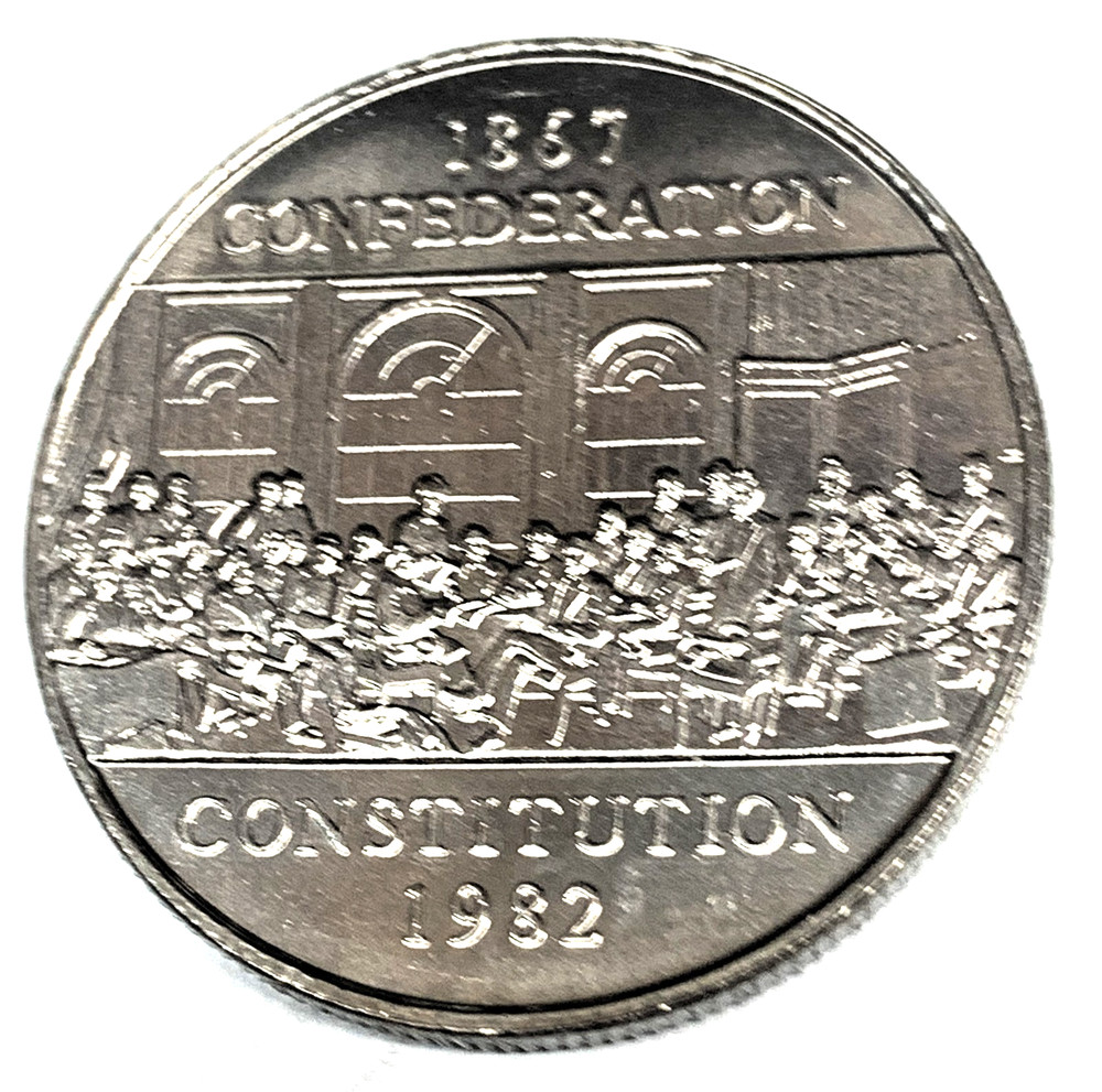 # C7460    CANADA  COIN,   ONE DOLLAR  1982   UNC