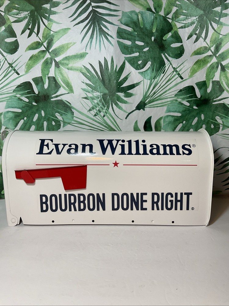 Evan Williams Bourbon Done Right Mailbox 1783 Gibraltar