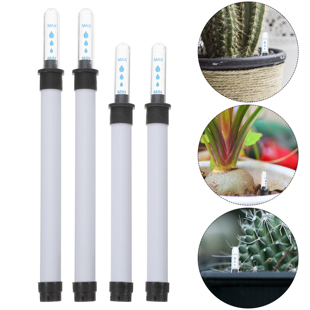 4 Pcs Water Level Indicator Plants Pots Set Garden Moisture Meter Probe