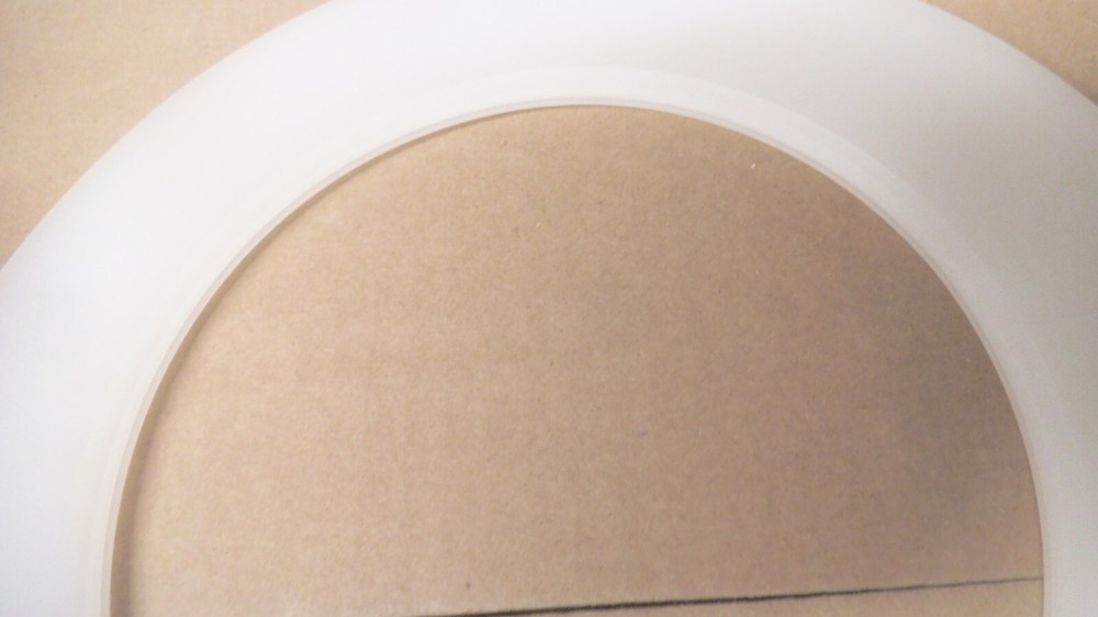 PolyPropylene ring, 10-1/2" OD x 6-5/8" ID x 5/16" thick