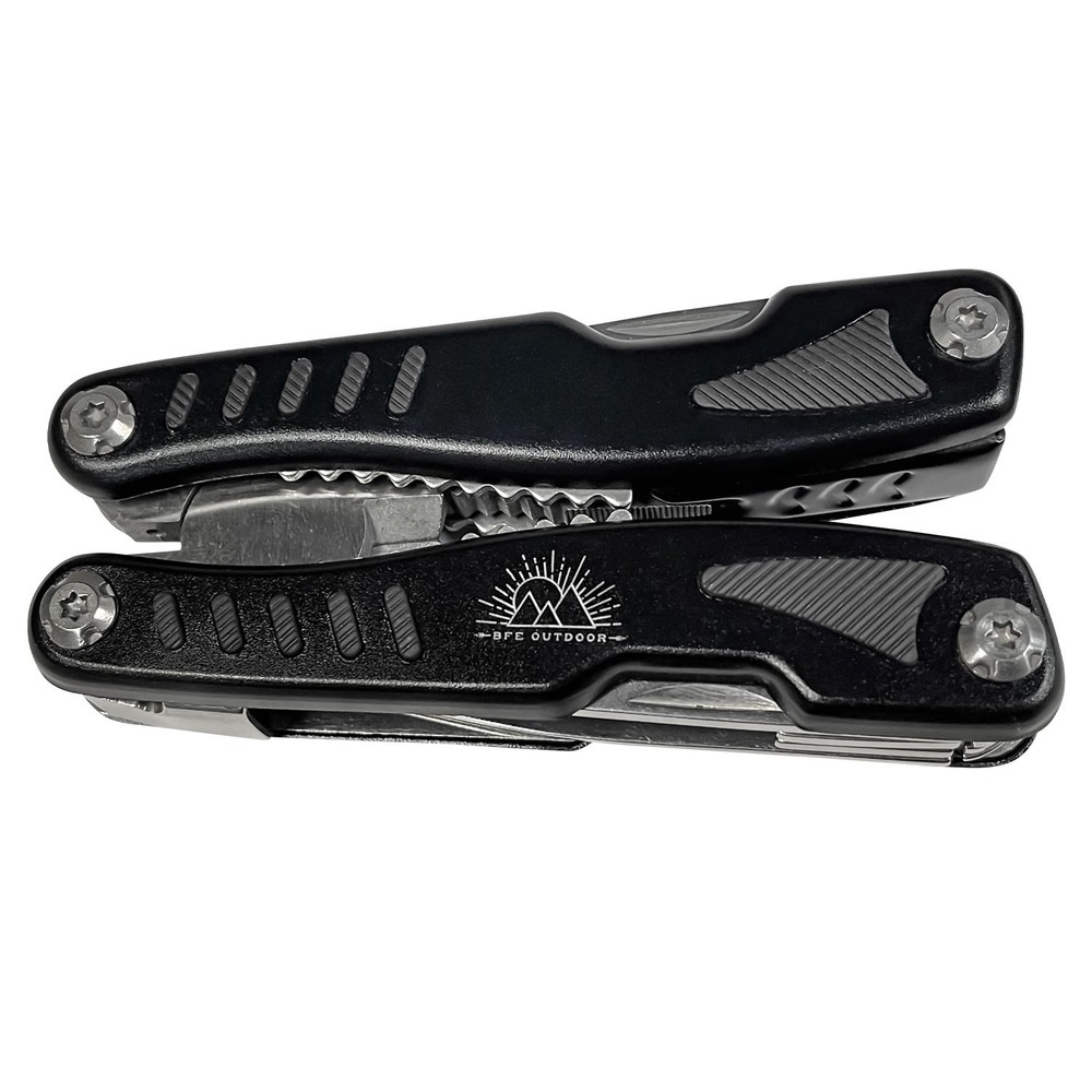 BFE Outdoors Multi-Plyer Multi Tool w/ Nylon Case- Black