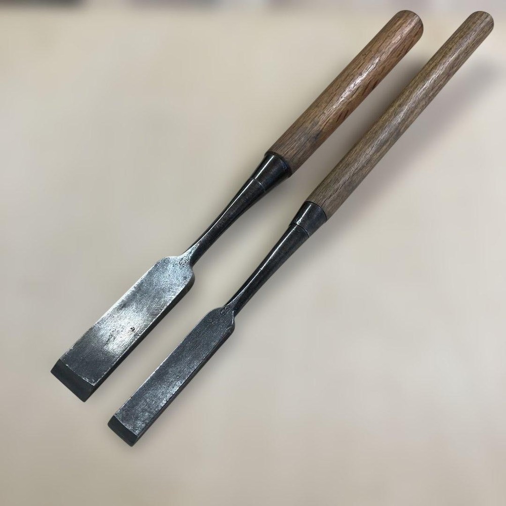 Mortise Chisel Set 2pc High Quality Hand Tools Vintage Ready to Use Today