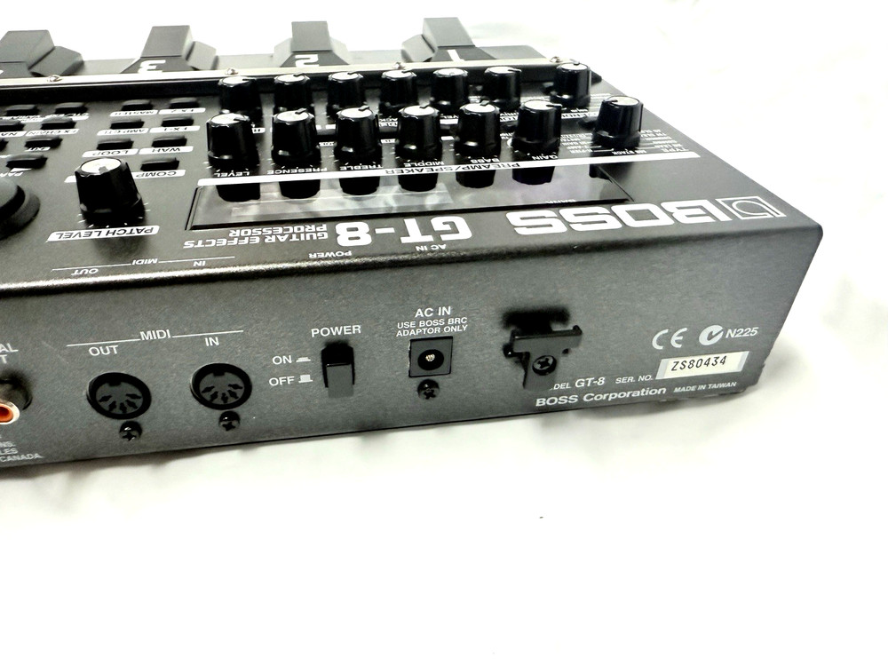 Boss GT-8 Guitar Effects Processor Used, Fully Tested Original Box ＆Adapter