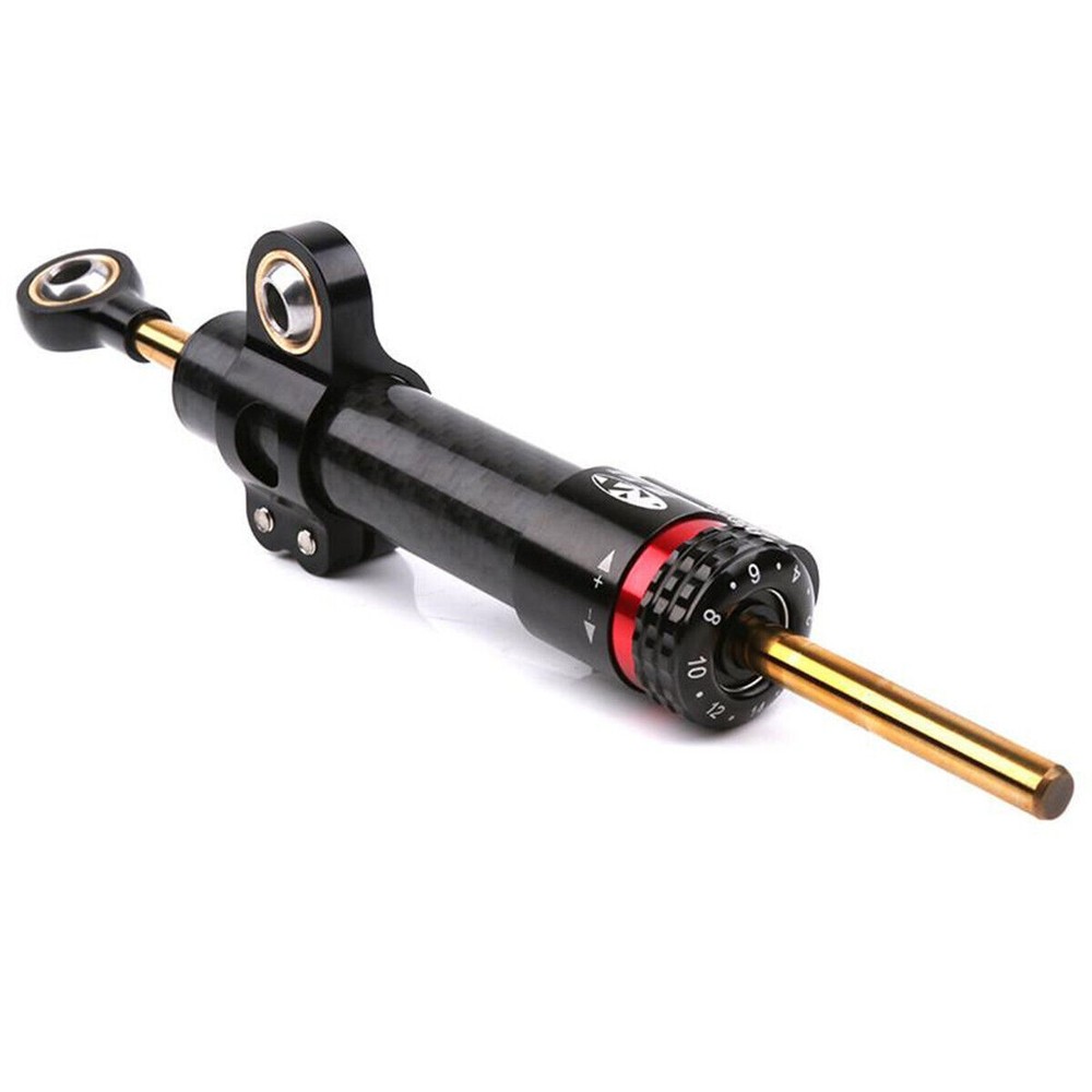 Black Bracket 25mm 1" Clamp Mounting Holder Fits For Steering Damper Stabilizer