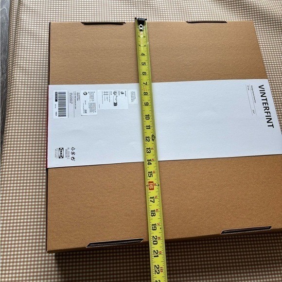 IKEA VINTERFINT Decoration Christmas tree shaped pine/white. NEW