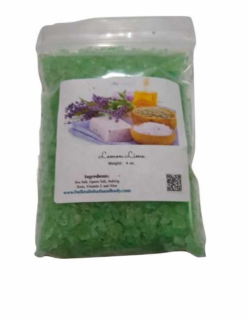 Bath Salts Sampler Pack - Fruit Scents | Sea Salt | Epsom Salt