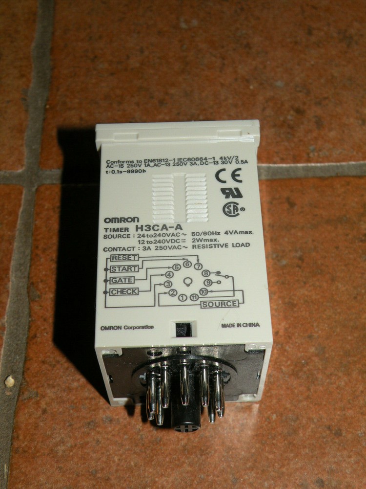 New Omron H3CA-A Solid-state Timer 24-240VAC/VDC