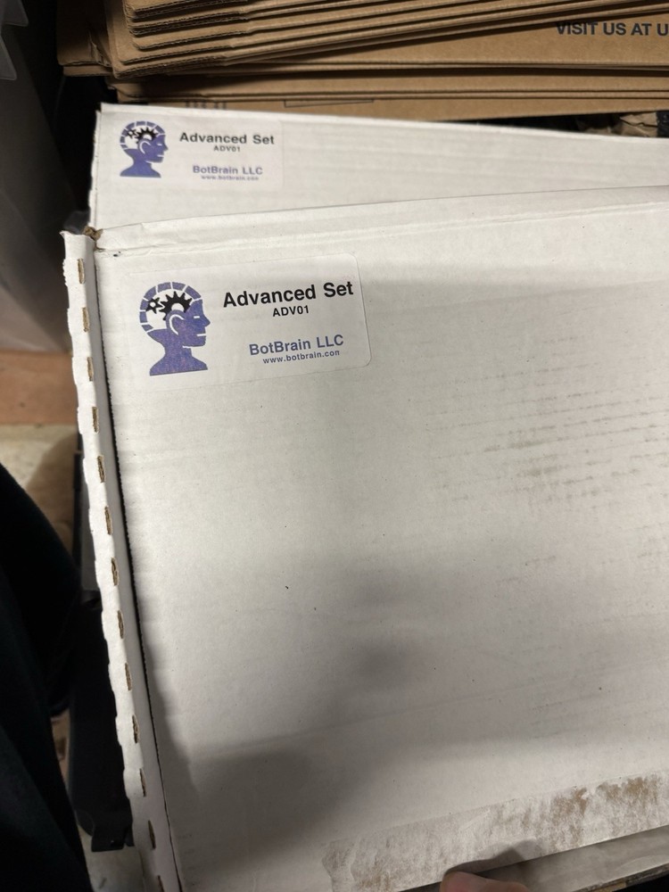 The BotBrain System for Teaching Robotics Evaluation Advanced Set ADV01 Lot Of 2